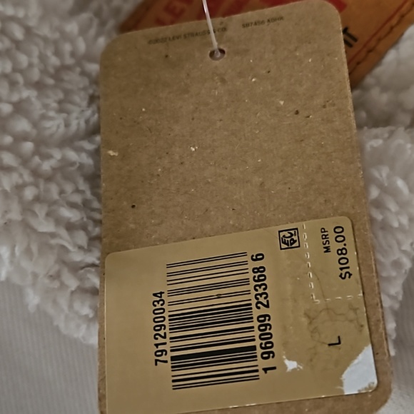 Mens Levi's Trucker Jacket L - Picture 9 of 9